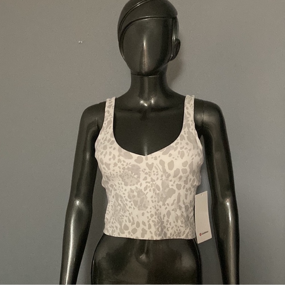 White Cheetah Camo Align Tank